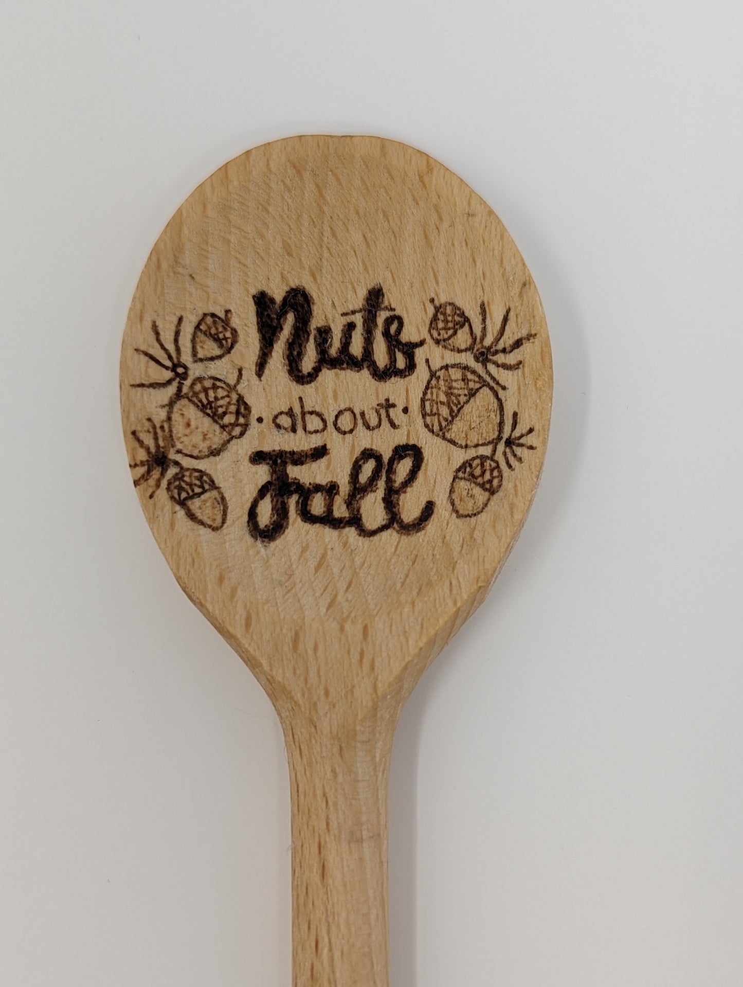 Woodburned Wooden Spoons Fall Designs Set of 3, Food safe wooden spoons for cooking, handmade gifts, housewarming or decor