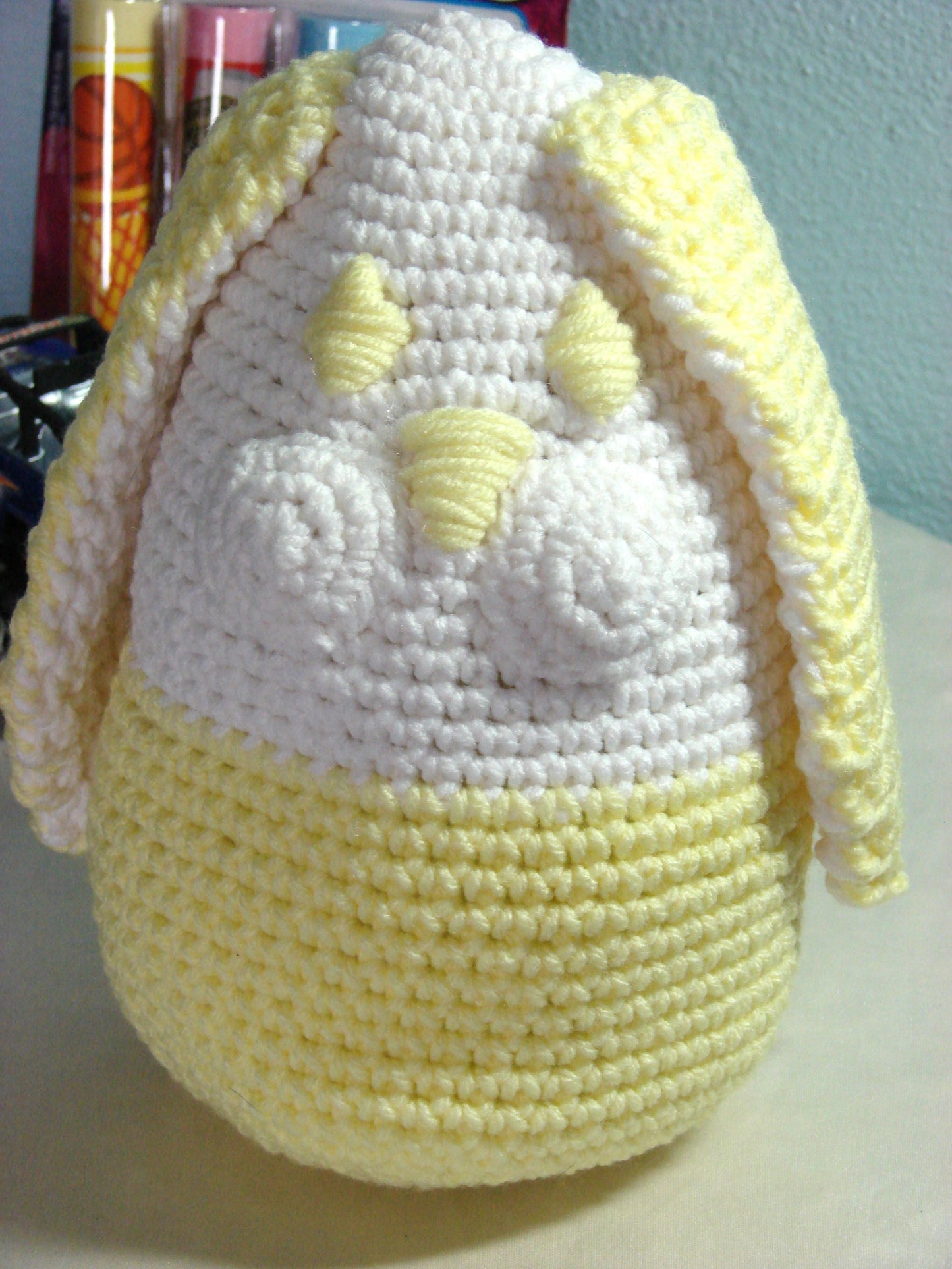 Crochet Oh So Cute Yellow Bunny Rabbit