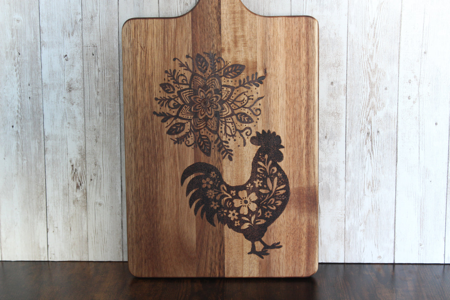 Wood-burned Cutting Board: Kitchen Rustic, Charcuterie Board, Farm Decor