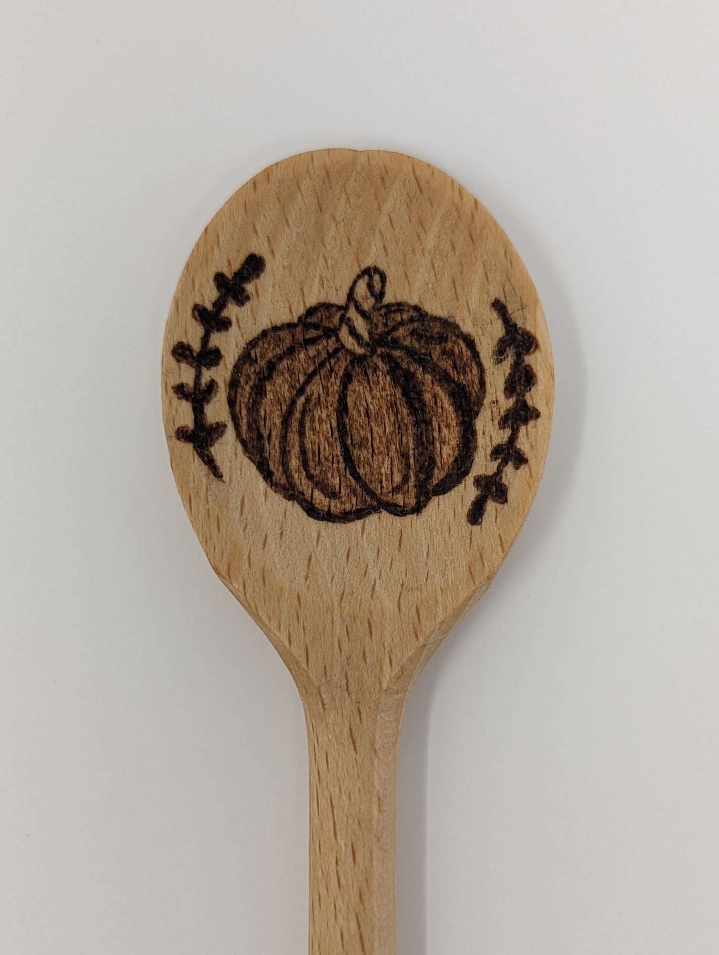 Woodburned Wooden Spoons Fall Designs Individual Spoon, Food safe wooden spoons for cooking, handmade gifts, housewarming or decor